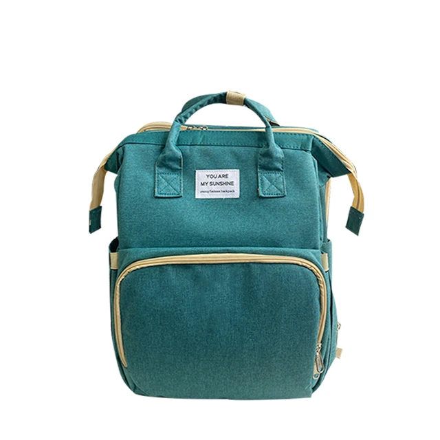 mosquito net custom mommy backpack bags Multifunctional Portable Large insulated baby diaper bags with changing station