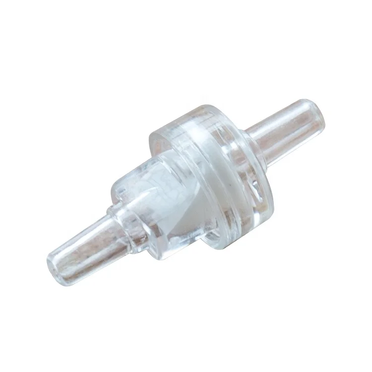  Aquarium non return control one way silicone medical small plastic mini check