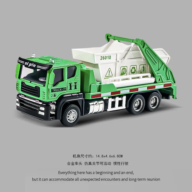 Little Boy Tanker Truck Construction Vehicle Class Model Set 2024