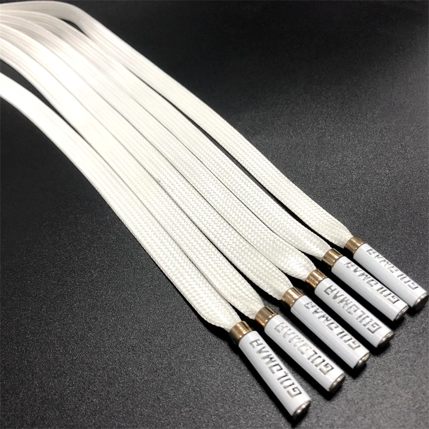 Плетеный с наконечниками 10 мм Толстовка для одежды сильным растягивающим поясом Быстросохнущий белый