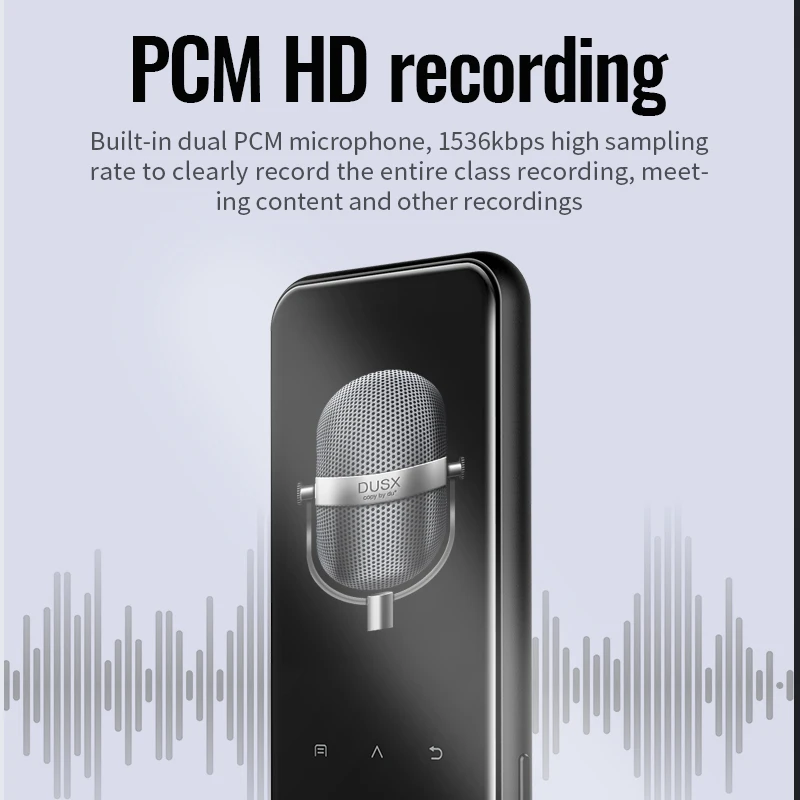 M15 JNN 2.4 Inch FM Radio E-Book sports Music Player Voice recorder Touch Button BT MP3 decoder with Screen