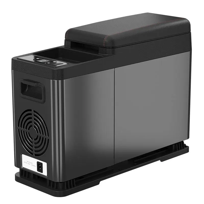 High Quality portable mini Refrigerator CF8 8L 12v Portable Car Freezer Compressor Car Refrigerator Armrest Car Fridge