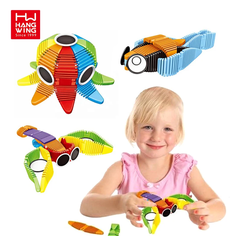 HW TOYS Intelligent Soft Rubber Magic 3D Puzzle DIY Toy 24pcs dubai 3d puzzle toy