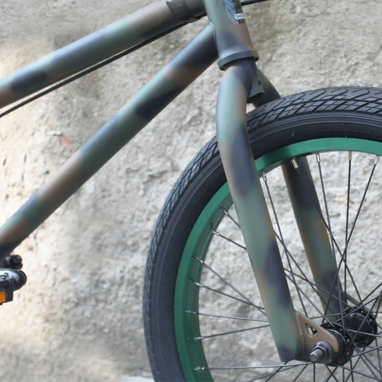 Manufacturer Customized Camouflage Bmx Bicycle Crmo Frame 20 Inch Bmx Bicycle