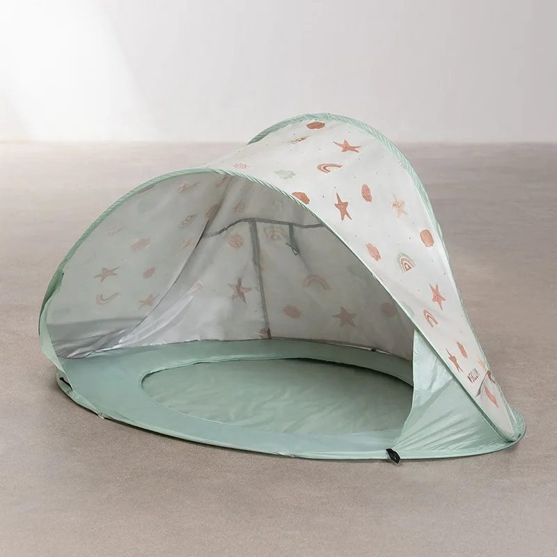 Outdoor Summer Children Portable Waterproof Sun Shade Shelter UV Protection Pop Up Baby Beach Tent With Swimming Pool For Kids