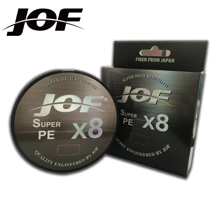 JOF X8 PE плетеная леска 100 м 300 500 морской 8 strands супер прочная