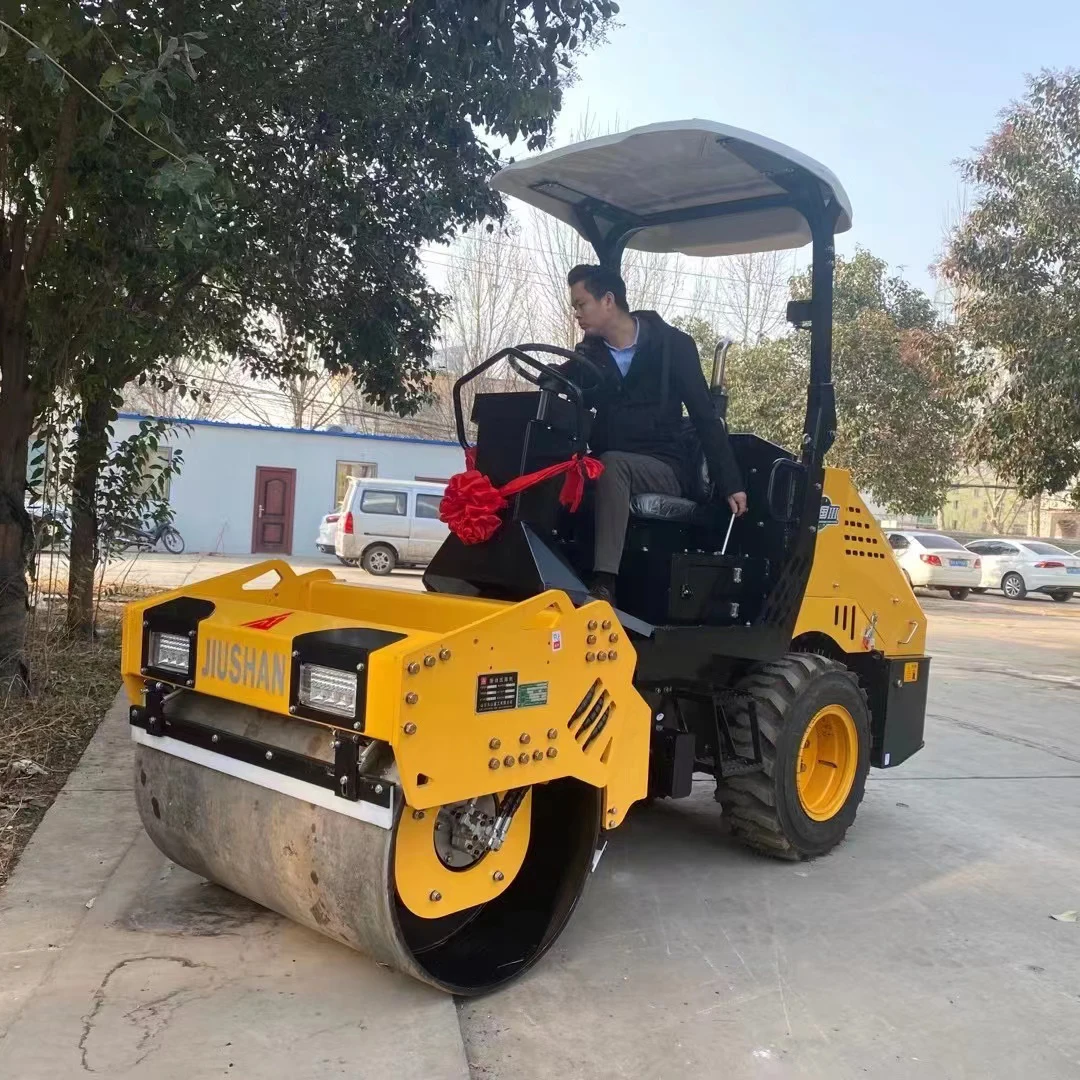 Manufacturer Factory Mini Hydraulic Road Roller Small Vibratory Compactor Road Roller for Sale