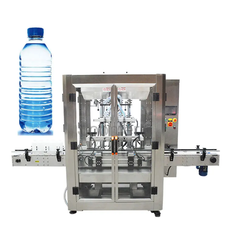 Easy to operate drinking water combi plastic bottle filling machine
