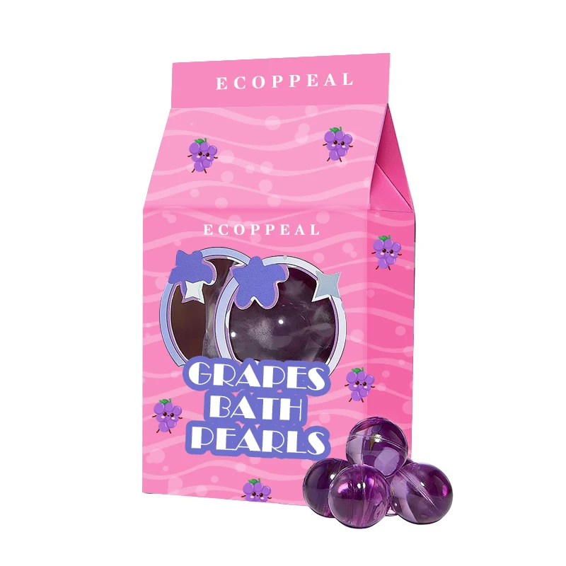 Custom Logo Bath Oil Pearls Essential Oil SPA Moisturizing Beads Wholesale Bath Oil Beads