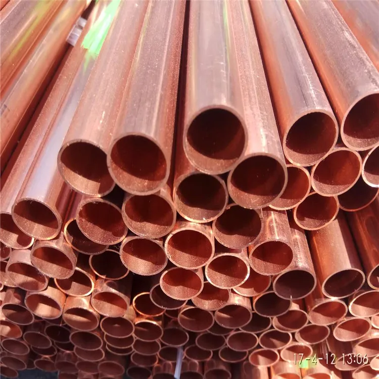 Customized C1100 C1020 C11000 C10200 Straight Round Copper Tube