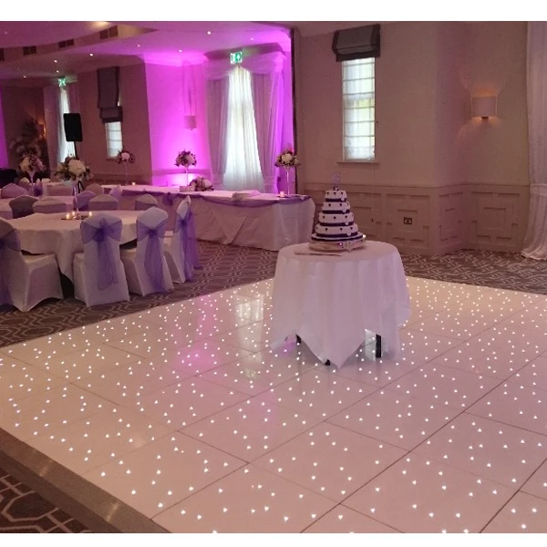 Wedding Lighting Acrylic LED Dance Floor LED Warm/Cool White Starlit Dance Floor