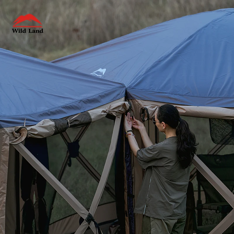 Wild Land Hub Screen House 600 Lux big camping Gazebo outdoor hunting waterproof