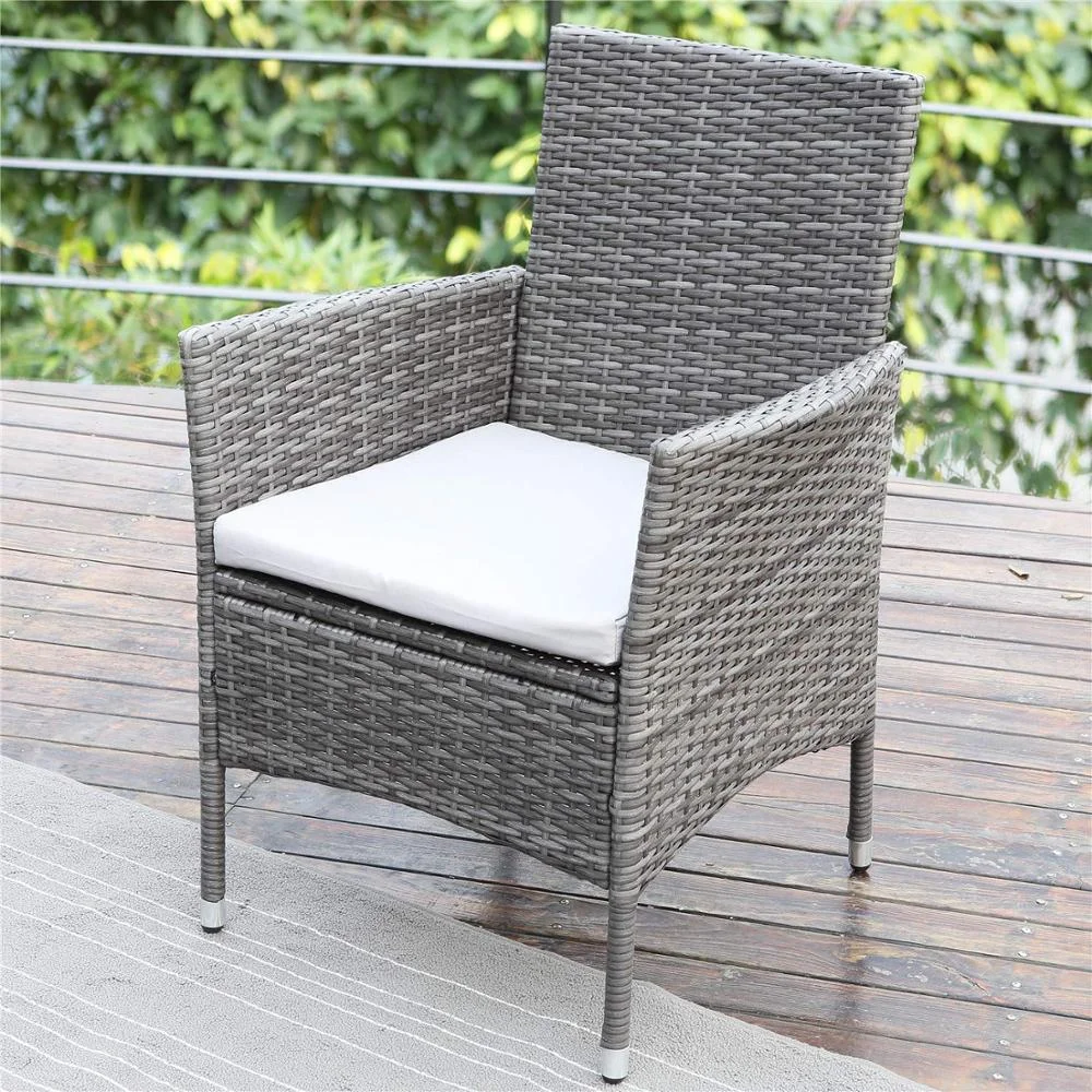 NEW Sofa rattan cover metal frame garden dining table and chairs set wicker outdoor patio furniture