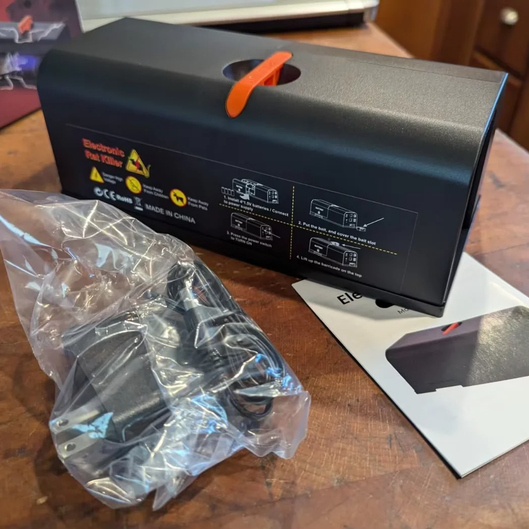 Thanos Hot Sell Electric Mouse Trap Indoor Rat Killer Effective Mice Zapper Humane Kill Rodent with Powerful Voltage