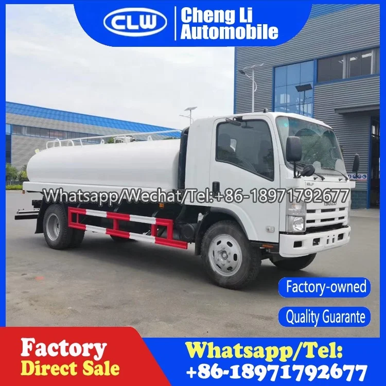 Japan Isuzu 4X2 8000Liters Fresh Milk Tanker Truck Stainless Steel Pure Water Delivery Truck For Sale