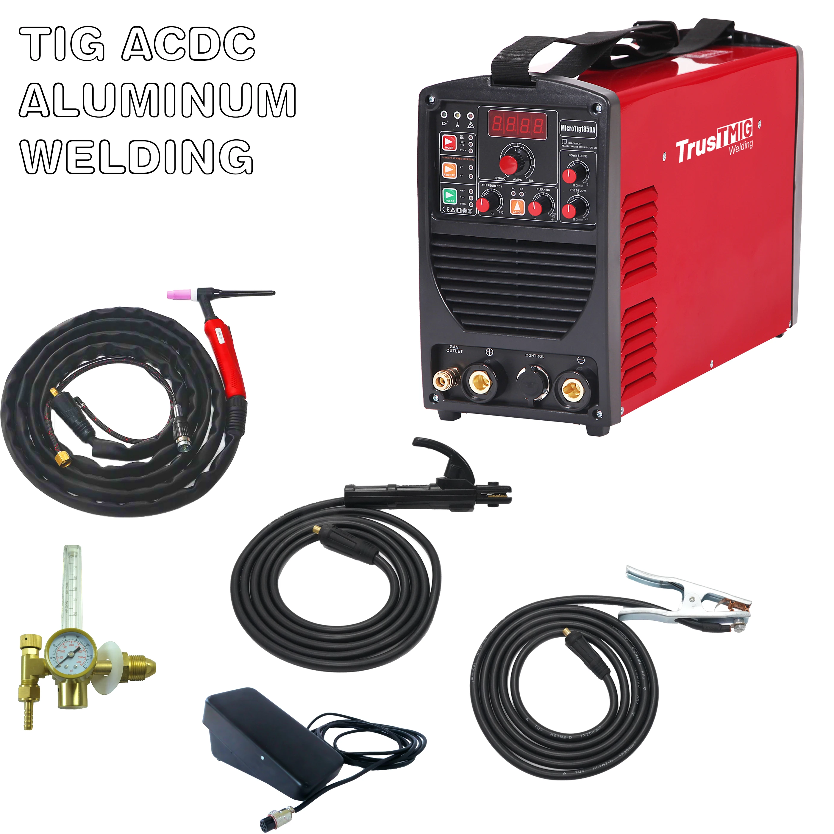 Made In China 180A AC DC Aluminum Welding Machines TIG MMA Welder