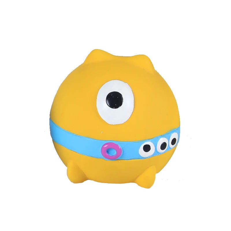 Custom halloween dog toys set natural latex dog squeaky toy for puppy small dogs