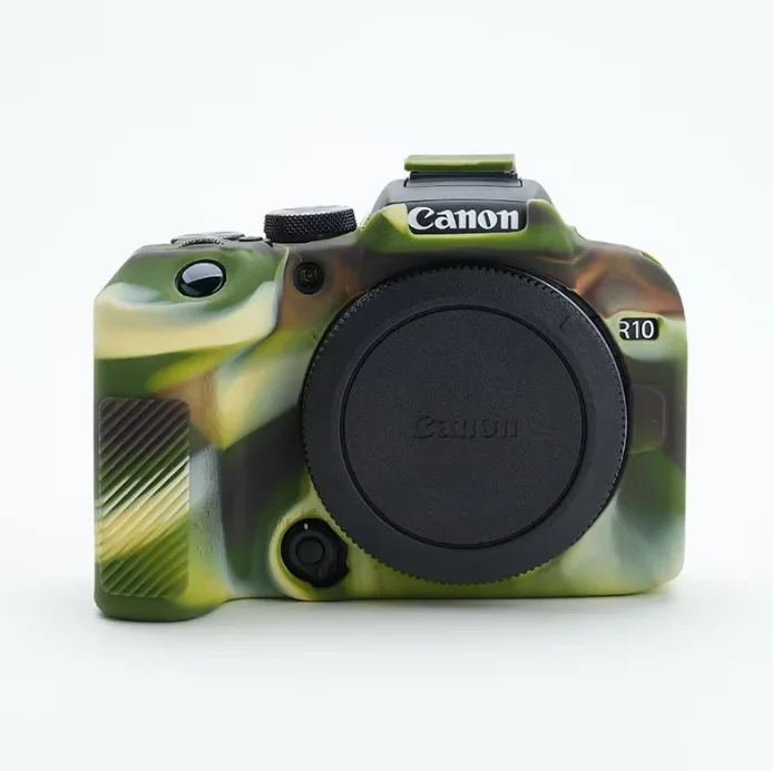 For Canon EOS R10 Soft Silicone Armor Skin Case Camera Bag Body Protective Cover Various Models Available