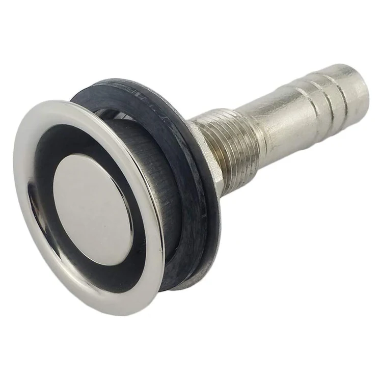 Marine Grade 316 Stainless Steel Fuel Gas Tank Vent Cowl Vent with Mounting Gasket Hardware Fitting for Marine Boat Yacht
