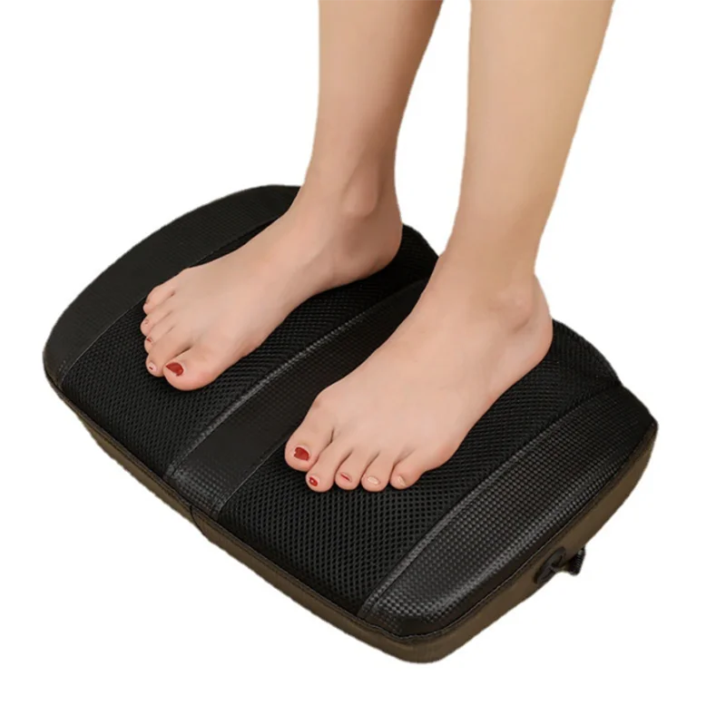 Vibration Foot Massager Multi Relaxations and Pain Relief Rotating Acupressure Electric Foot Circulation Device with Remote