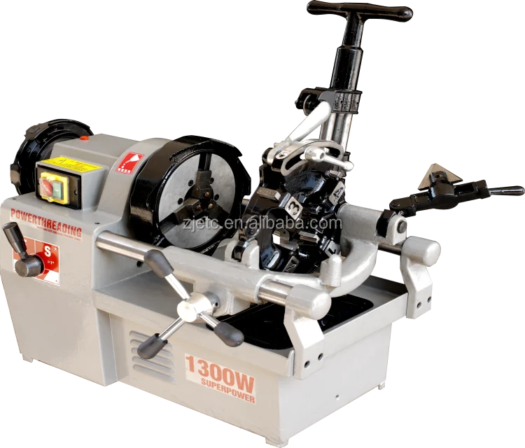 Сделано в Китае, профессиональный 1300 Вт, Зерноуборочные комбайны, обрабатывающие автоматически 2 дюймов портативный Электрический резьбонарезной станок трубы ZT-50F-A