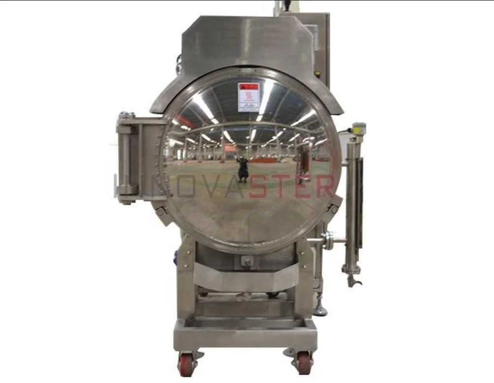 Horizontal Autoclave Food Canning Cooking Retorts Autoclave Machine