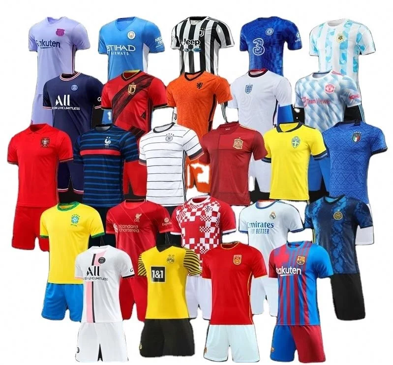 Camisas De Futebol Taylandesa Camisetasd Futbol Camisa Tailandesa Times Brasil Futbol Soccer Jersey Sportswear for Men 1 Set