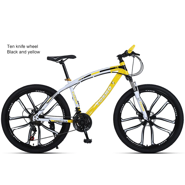 Factory direct mountain bike outdoor adult off-road variable speed bicycle 26 inch 24 speed student bicycle