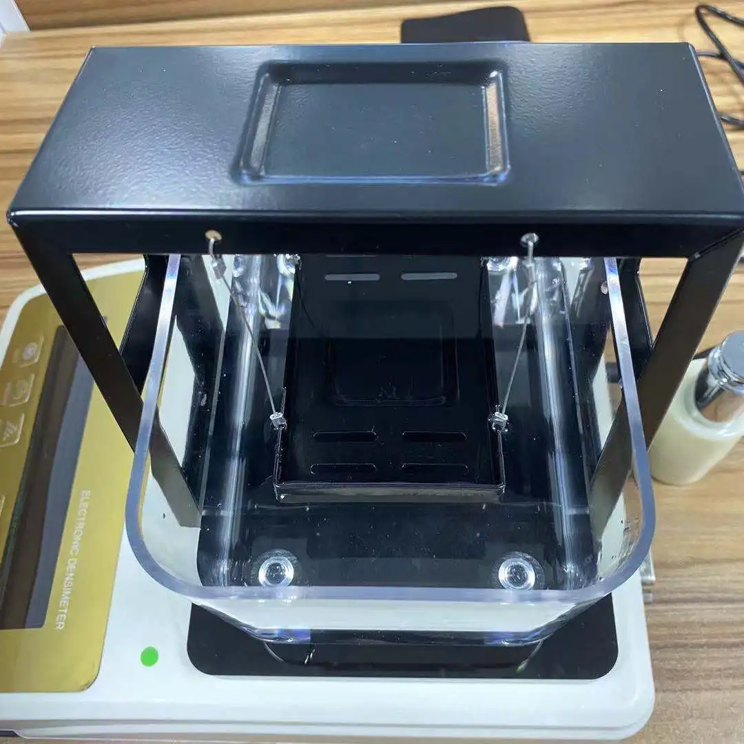 Soil Digital Density Meter Tester Beer Wood Caustic Soda Metal Powder Plastic Solid Apparent Density and Volume 0.001-300g 6kgs