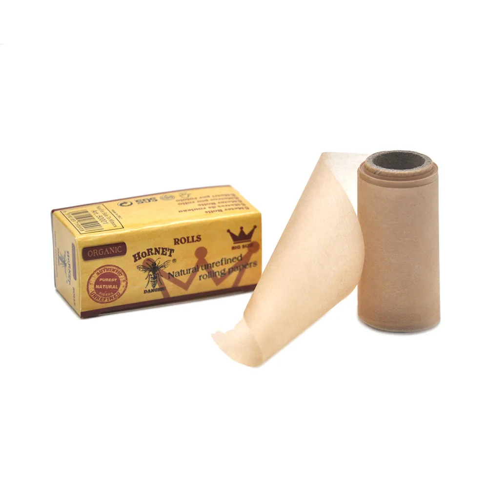 King size Classical Slow Burning Good Price Packaging Hemp Paper Pre Rolled Cone Roller
