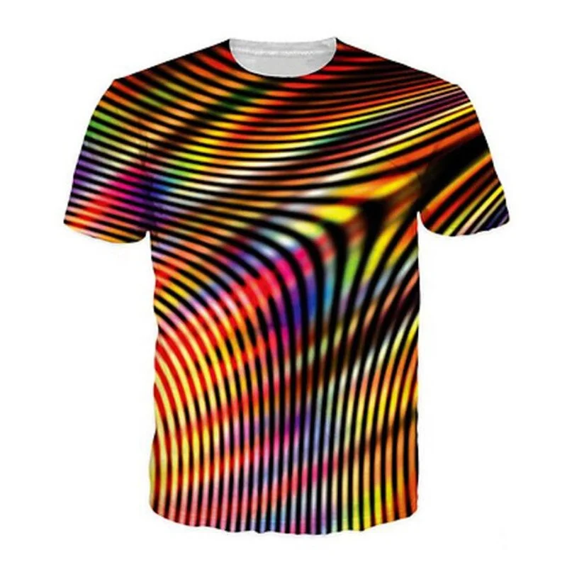 Fashion 3D printing tops custom t shirt sublimation