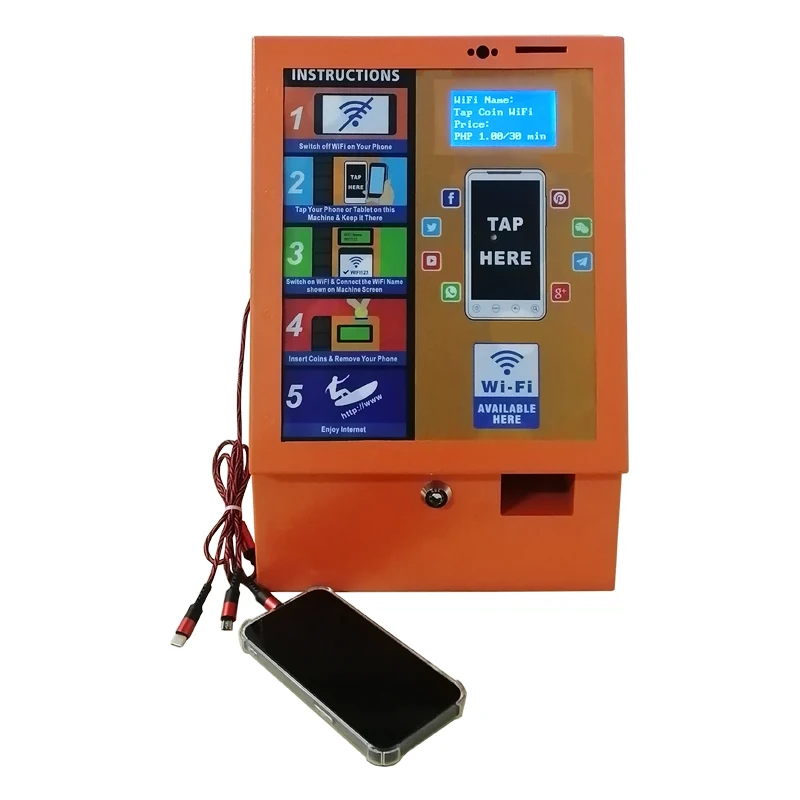 Indoor Self-service Wall Mount WiFi Wireless Vending Machine