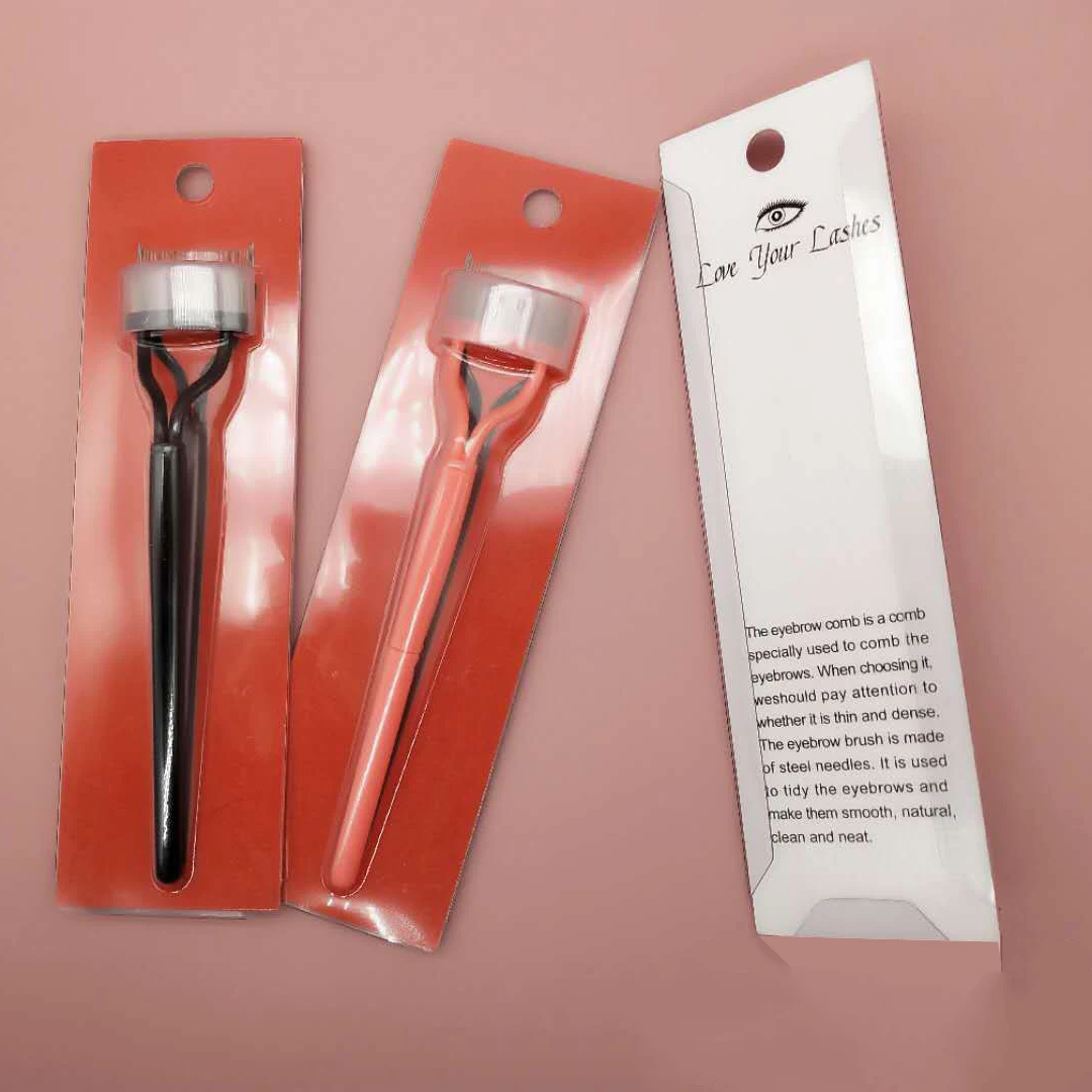 Focstar Stainless Steel Eyelash Definer Cosmetic Lash Tool Mascara Applicator Eyelash Comb Separator (BT3046)