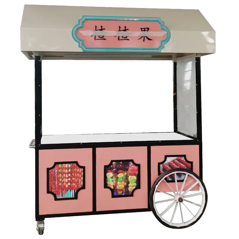 Mobile Outdoor Portable Commercial Food Kiosk Carts Electric Ebike Customized Restaurant Trolley Modern Coffee Bike Metal +wood