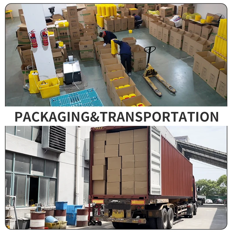 CE Certified 8 Quart 2 Gallon Biohazard Needle and Syringe Disposal Sharps Container with Rotating lid