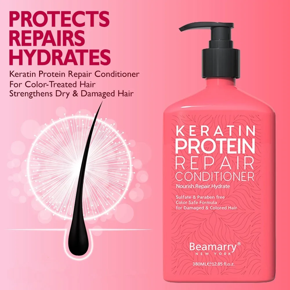Hair Growth Shampoo Luxury Hair Care Set Products Organic Protein Sulfate Free Argan Oil Keratin Mask And Conditioner