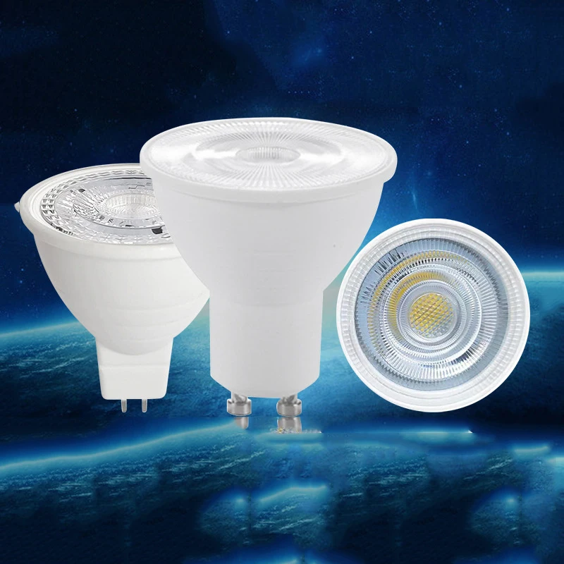 Wholesale high bright smart E27 E14 MR16 GU10 6W led bulb Lamp spot light cob dimmable 220v chandelier neutral warm white 6500K