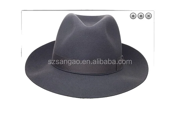 Оптовая продажа, модная шляпа азо borsalino, фетровая шляпа