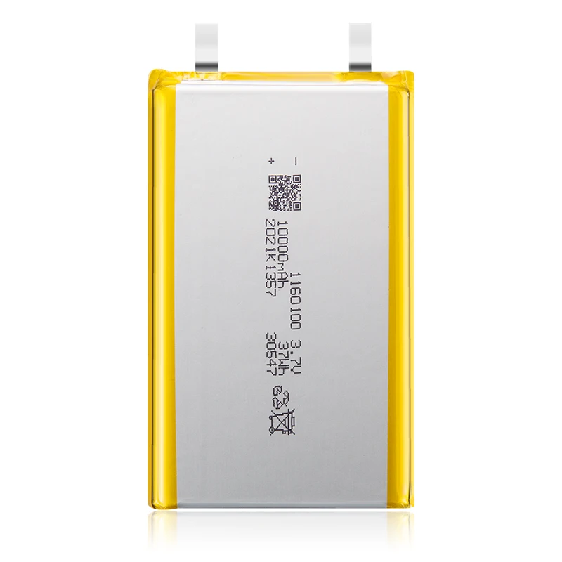 Factory Wholesale 1160110 10000Mah LI-PO Cell 3.7V Lithium Polymer Battery For Laptop