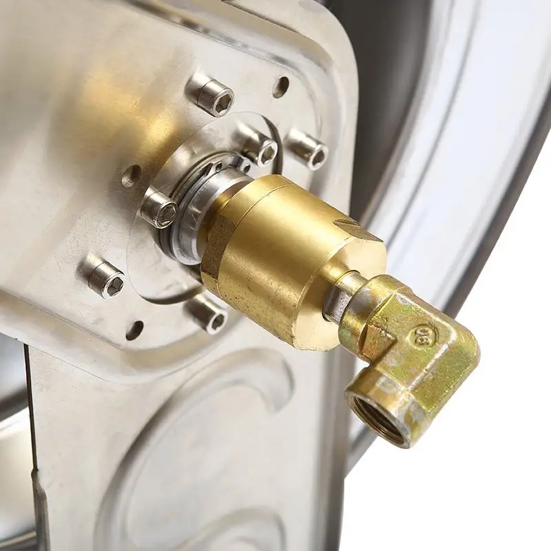 SPS 5000 PSI 50 FT Double Arms Automatic Telescopic High Pressure washer Hose Reel 304 Stainless Steel Garden Car Washer Hose