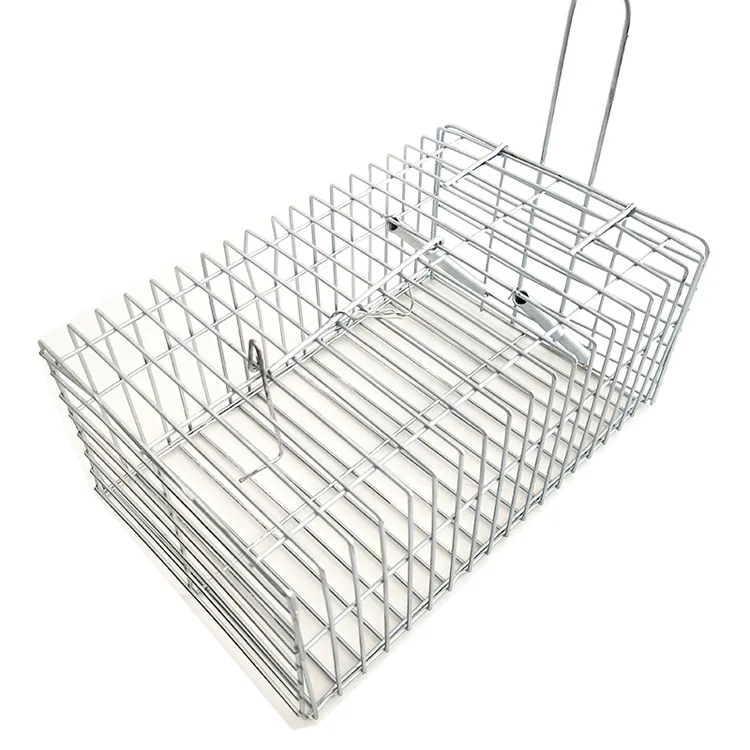 Multi-Functional Stainless Steel Rodent Trap Cage for Breeding and Pest Control Rat Cage