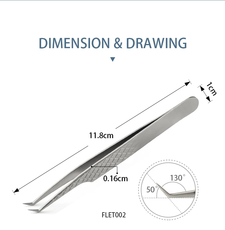 Glitter False Eyelashes Tweezer