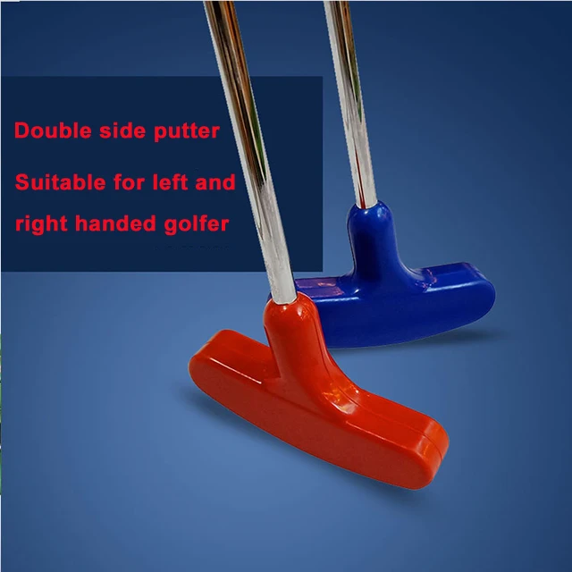 Golf clubs of putter steel shaft rubber head colorful ouble-side putter for kids Golf Putters Left and Right Hand