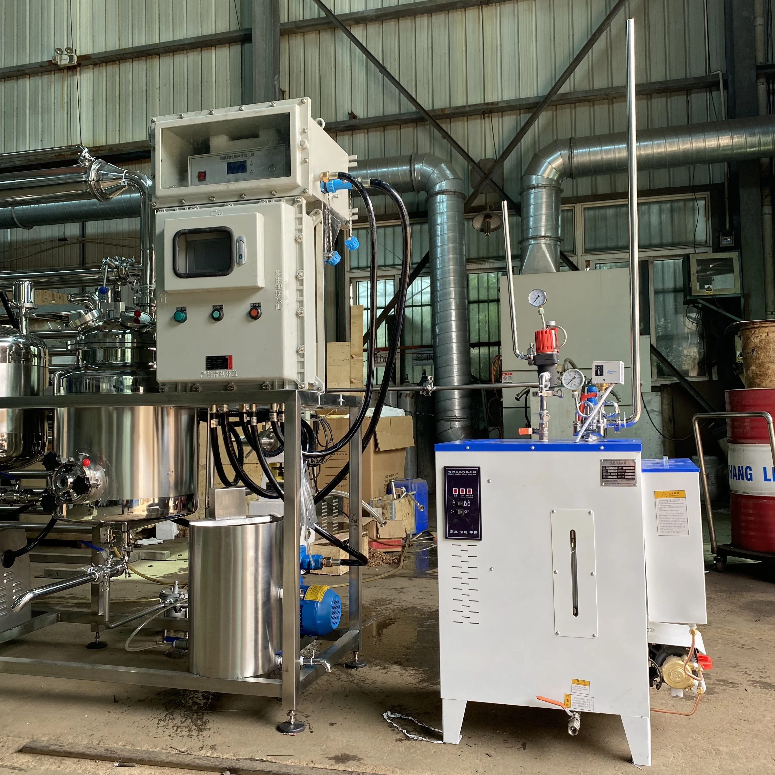 Heating Stainless Steel  Ethanol Extraction Equipment supercritical fluid extraction equipment