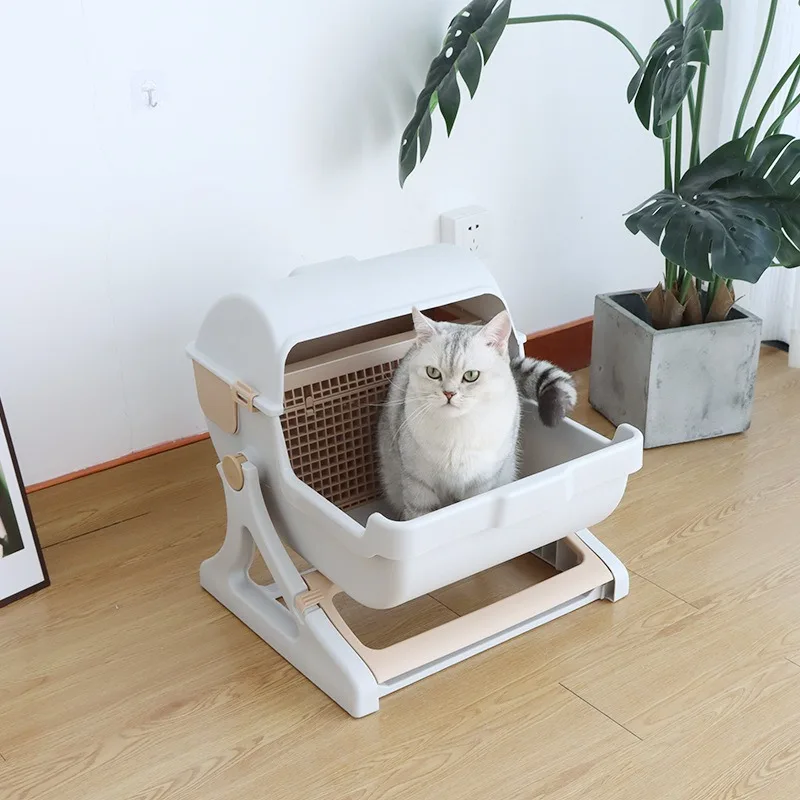 Пластиковый поддон для кошачьего туалета