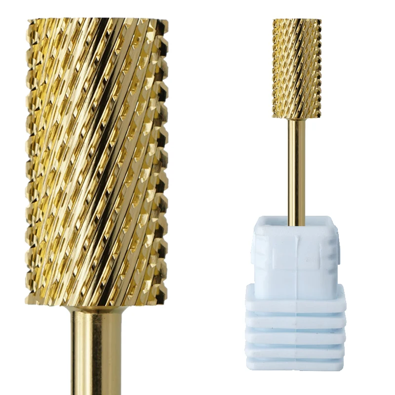 Оптовая продажа, большое Карбидное сверло для ногтей, аксессуары для маникюра