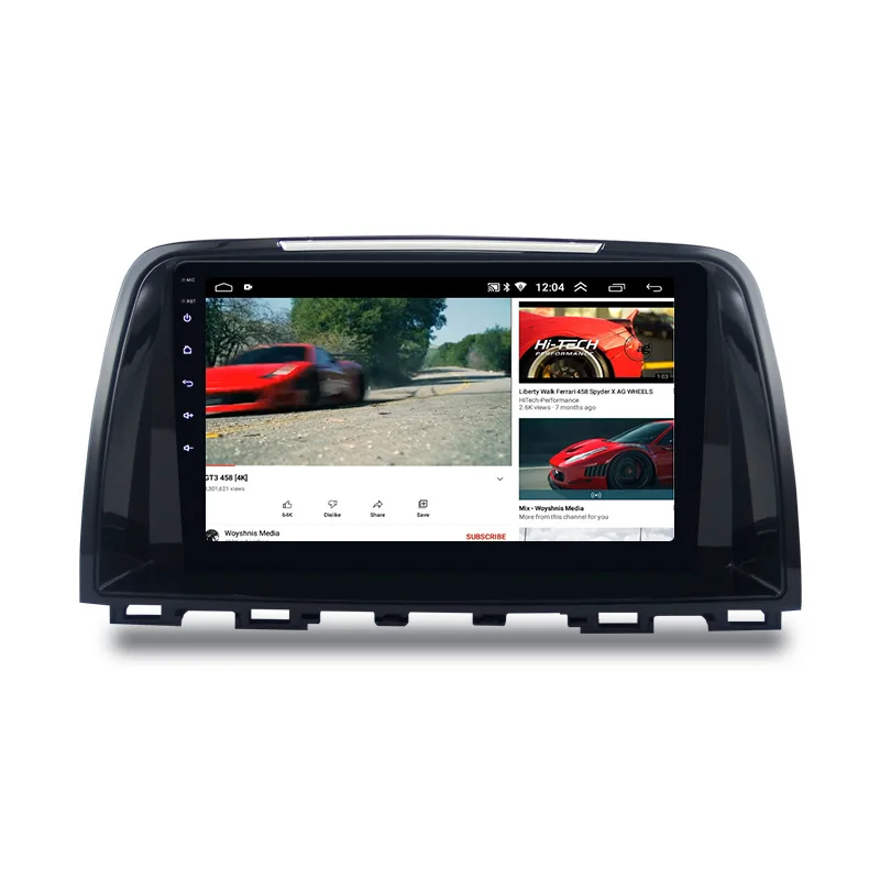 Android 11 Car DVD For Mazda 6 Atenza 2013-2017 radio multimedia player stereo gps navigation With BT