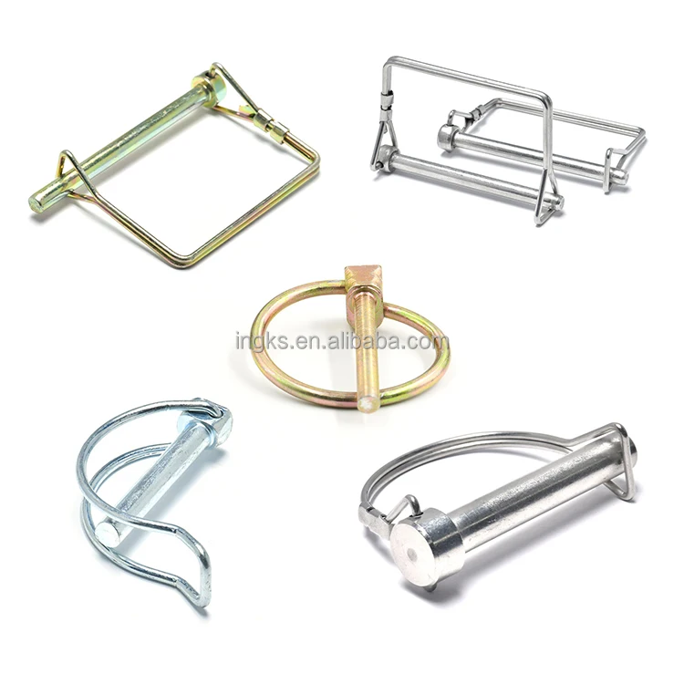 Stainless Steel High Antiseptic Customized Double Wire D Type Safety Lock Pin