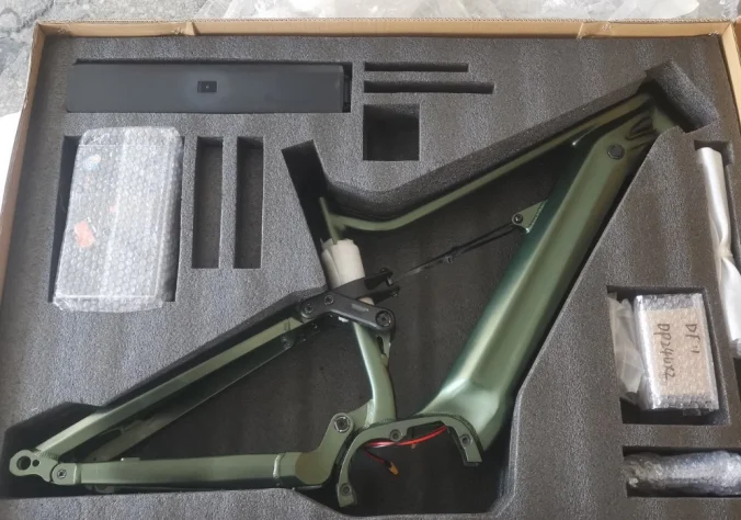 Markhor Rocket EMTB Frame Kit Aluminium Alloy Full Suspension Bafang M510 M560 M600 Mid Motor 27.5*2.6 Enduro AM Ebike Frame