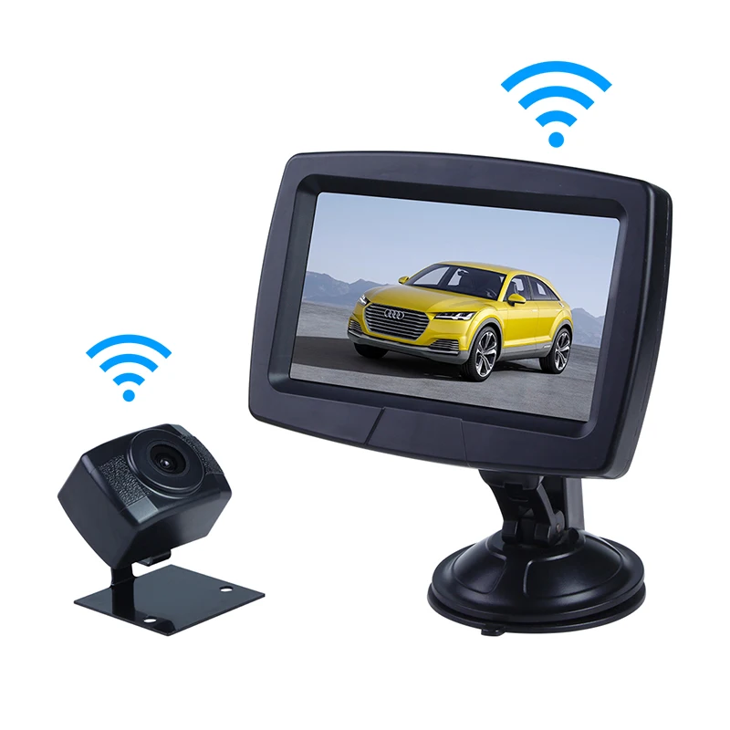 DC12V digital wireless rear view camera systems for car security